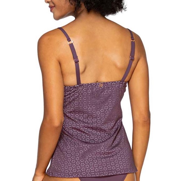 SWIM SYSTEMS CROSSROADS TANKINI IN PINK OPAL; NWT! - Picture 14 of 14